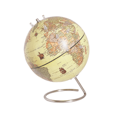 Beliani Rumeni globus z magneti 29 cm CARTIER
