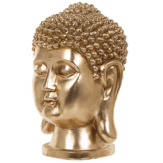 Beliani Dekorativna zlata figurica 41 cm BUDDHA