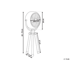 Beliani Bakren namizni ventilator DARENT