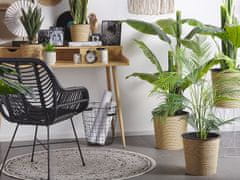 Beliani Umetna lončnica 120 cm ARECA PALM