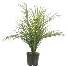 Beliani Umetna rastlina v loncu 45 cm ARECA PALM