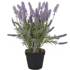 Beliani Umetna rastlina v loncu 42 cm LAVENDER PLANT