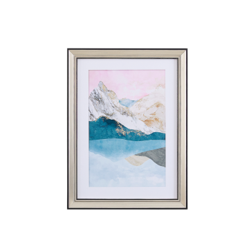 Beliani Uokvirjena slika 30 x 40 cm večbarvna ENEWARI