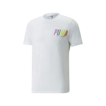 Puma Majice bela Swxp Graphic