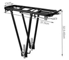 Malatec Univerzalni aluminijasti zadnji nosilec za kolesa do 35 kg