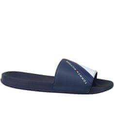 Tommy Hilfiger Japanke mornarsko modra 40 EU Flag Pool Slide