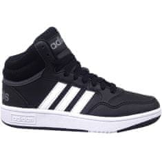 Adidas Čevlji črna 35.5 EU Hoops Mid 30 K