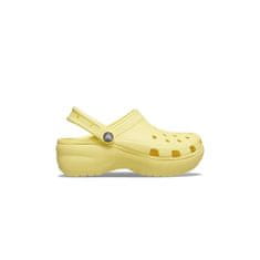 Crocs Cokle rumena 34 EU Classic Platform Clog