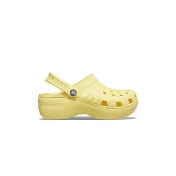 Crocs Cokle rumena 35 EU Classic Platform Clog