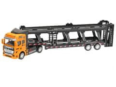 2-Play Transportni tovornjak, 32 cm, kovinski, z 1 avtomobilom