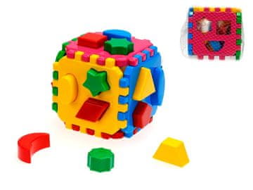 Teddies Vstavek za kocke 12 cm geometrijske oblike