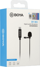 Boya Lavalier Microphone BY-M3 (USB-C tip)