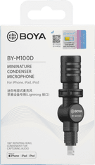 Boya BY-M100D Plug and Play Microphone (Lightning tip)