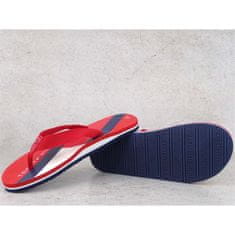 Tommy Hilfiger Japanke rdeča 35 EU Flag Print Flip Flop