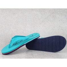 Tommy Hilfiger Japanke turkizna 36 EU Logo Print Flip Flop