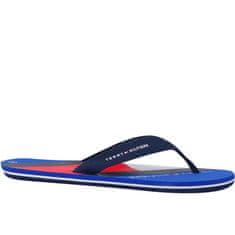 Tommy Hilfiger Japanke mornarsko modra 39 EU Flag Print Flip Flop