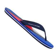 Tommy Hilfiger Japanke mornarsko modra 39 EU Flag Print Flip Flop