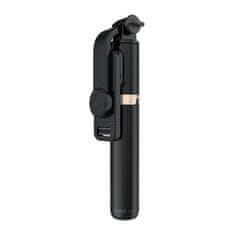 MG Selfie stick s stojalom in bluetooth daljinskim upravljalnikom, črna