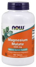 NOW Foods Magnezijev malat, 180 tablet