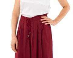 Vero Moda Ženske hlače ohlapnega kroja VMARIANE NEW 10271849 Tibetan Red (Velikost M)