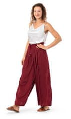 Vero Moda Ženske hlače ohlapnega kroja VMARIANE NEW 10271849 Tibetan Red (Velikost M)