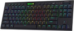 Redragon K621 Horus TKL gaming tipkovnica, brezžična/žična, mehanska, rdeča stikala, RGB