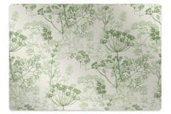 Decormat Podloga za pisalni stol Field herbs 120x90 cm 15 cm 