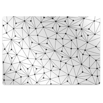 Decormat Podloga za stol Lines and dots