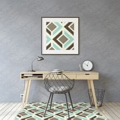 Decormat Zaščitna podloga za stol Retro pattern 120x90 cm 2 cm 