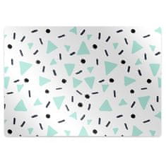 Decormat Podloga za pisalni stol Retro pattern 140x100 cm 2 cm 