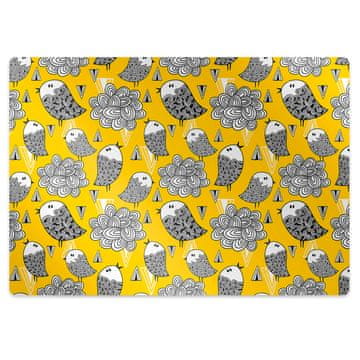 Decormat Podloga za zaščito tal Doodle birds