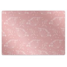 Decormat Podloga za zaščito tal Italian kopr 120x90 cm 15 cm 