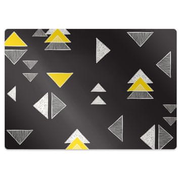 Decormat Podloga za stol Drawed triangles