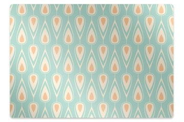 Decormat Podloga za stol Retro wallpaper