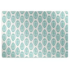 Decormat Podloga za zaščito tal Pattern leaves 120x90 cm 2 cm 