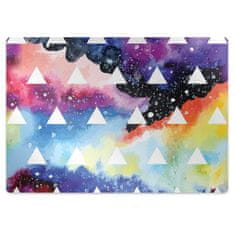 Decormat Podloga za zaščito tal Space triangles 140x100 cm 15 cm 