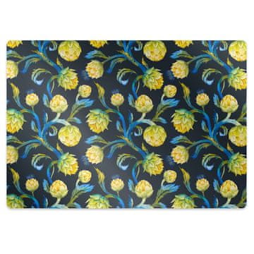 Decormat Podloga za pisalni stol Artichoke flowers