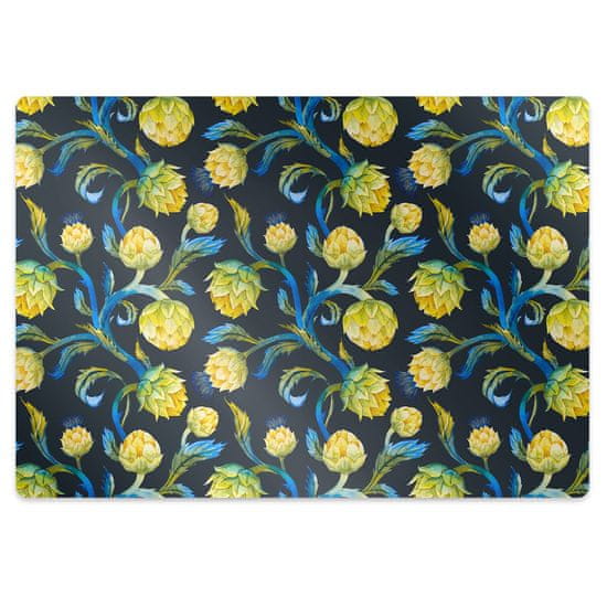 Decormat Podloga za pisalni stol Artichoke flowers