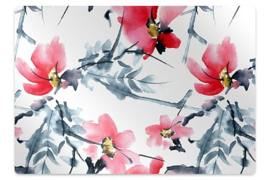 Decormat Podloga za pisalni stol Flower pattern