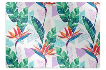 Decormat Podloga za pisalni stol Tropical flora