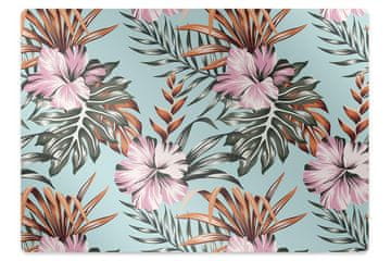 Decormat Podloga za stol Hibiscus flowers