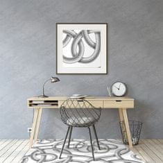 Decormat Podloga za pisalni stol Tangled cable 120x90 cm 