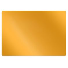 Decormat Podloga za zaščito tal Posredna rumena barva 140x100 cm 