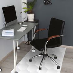 Decormat Podloga za pisalni stol Honeycomb 120x90 cm 