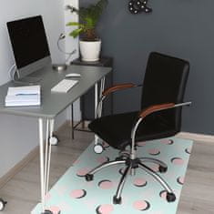 Decormat Podloga za pisalni stol Wheels and triangles 120x90 cm 15 cm 