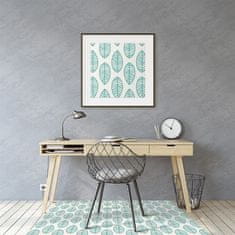 Decormat Podloga za zaščito tal Pattern leaves 120x90 cm 2 cm 