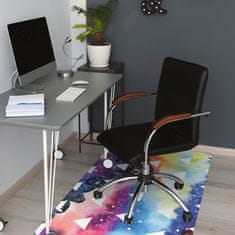 Decormat Podloga za zaščito tal Space triangles 140x100 cm 15 cm 