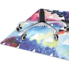Decormat Podloga za zaščito tal Space triangles 140x100 cm 15 cm 