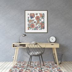 Decormat Podloga za pisalni stol Flowers 120x90 cm 15 cm 