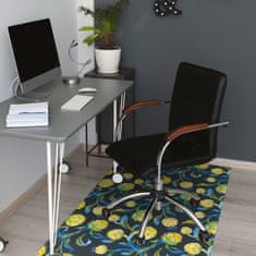 Decormat Podloga za pisalni stol Artichoke flowers 120x90 cm 2 cm 